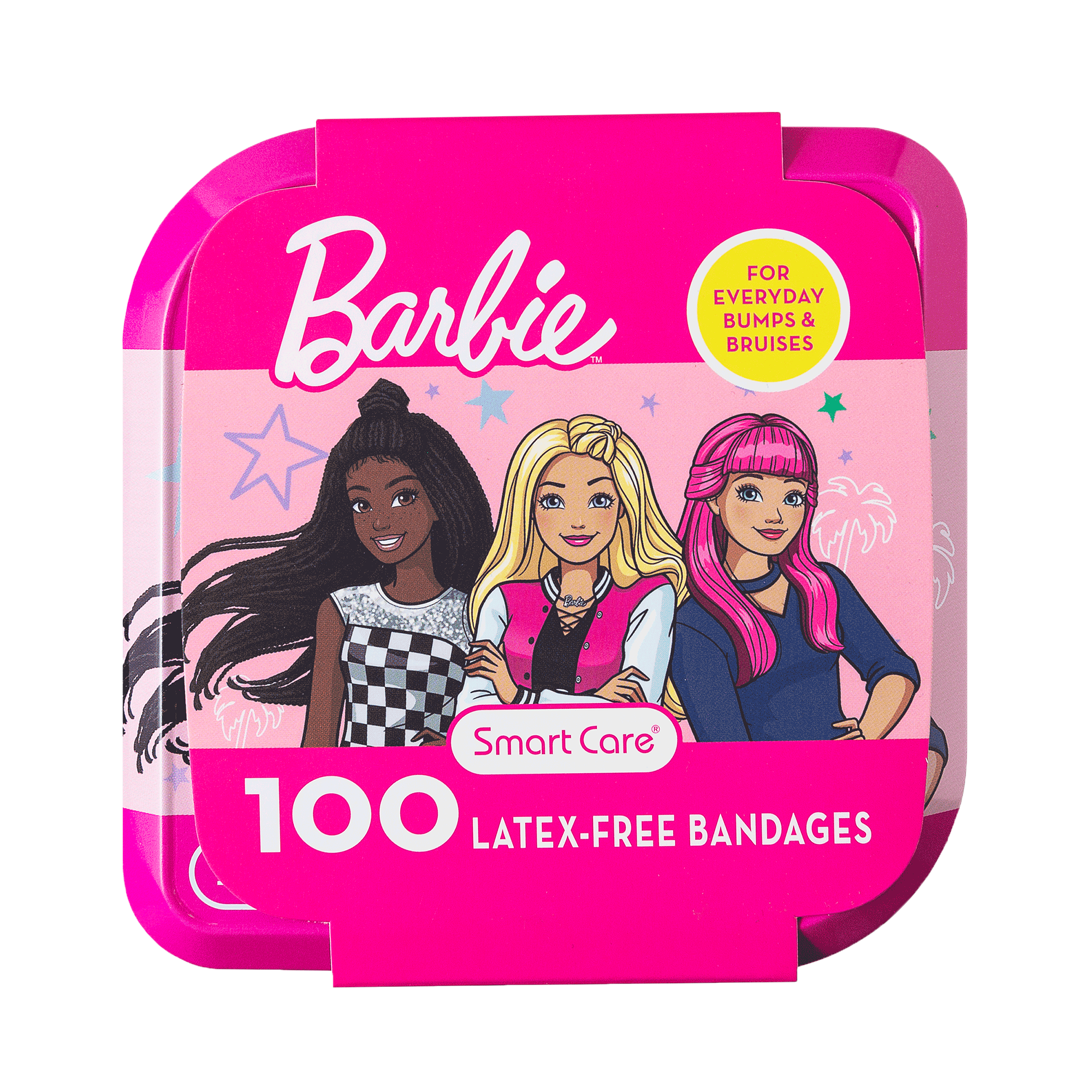 Barbie Latex-Free Bandages, 100CT – Smart Care
