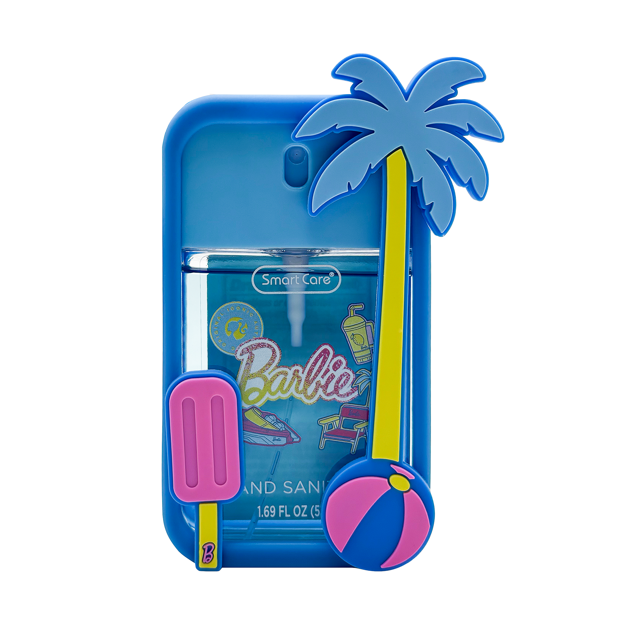 Barbie Palm Tree Hand Sanitizer Spray with Case