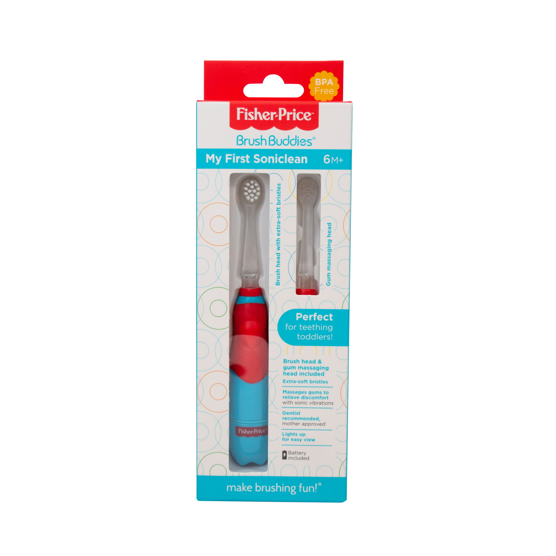 Brush Buddies Fisher Price - My First Soniclean – Smart Care