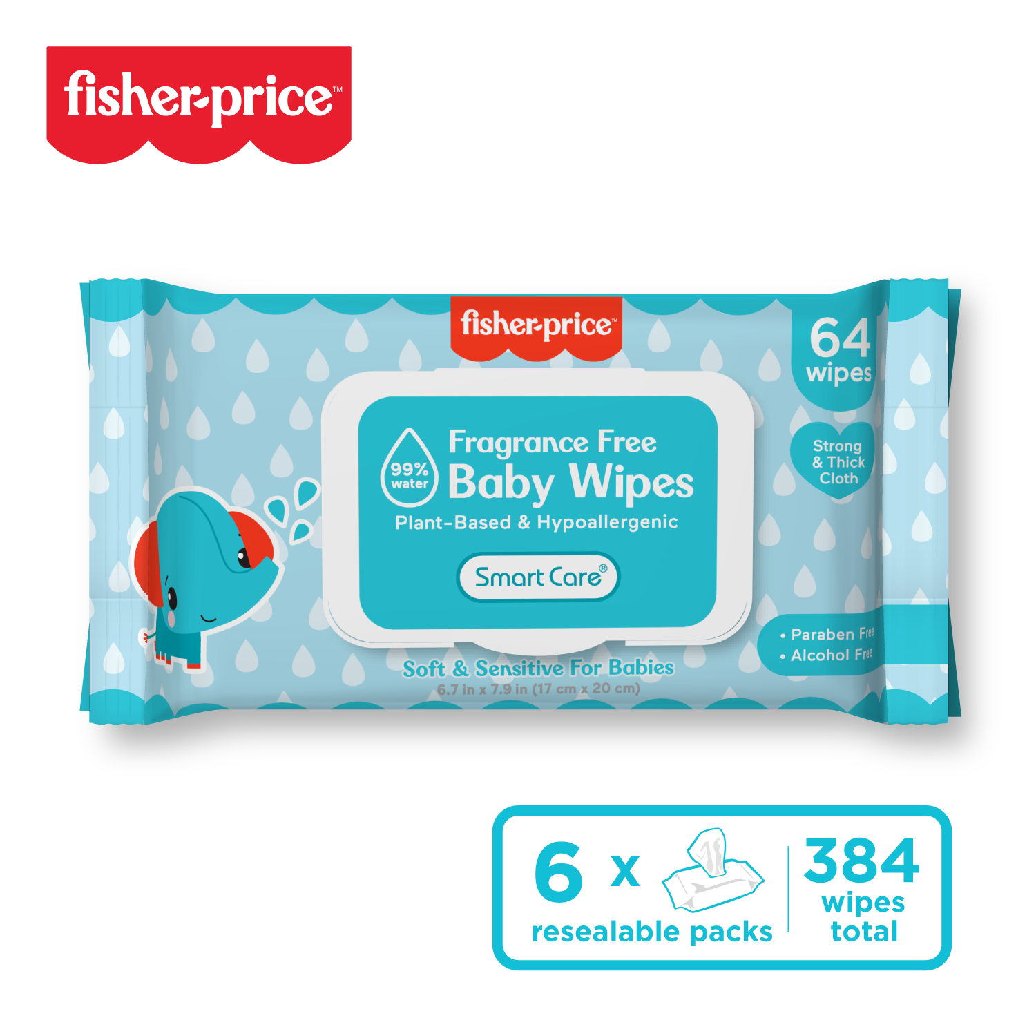 Baby wipes box of 64 ct price sales