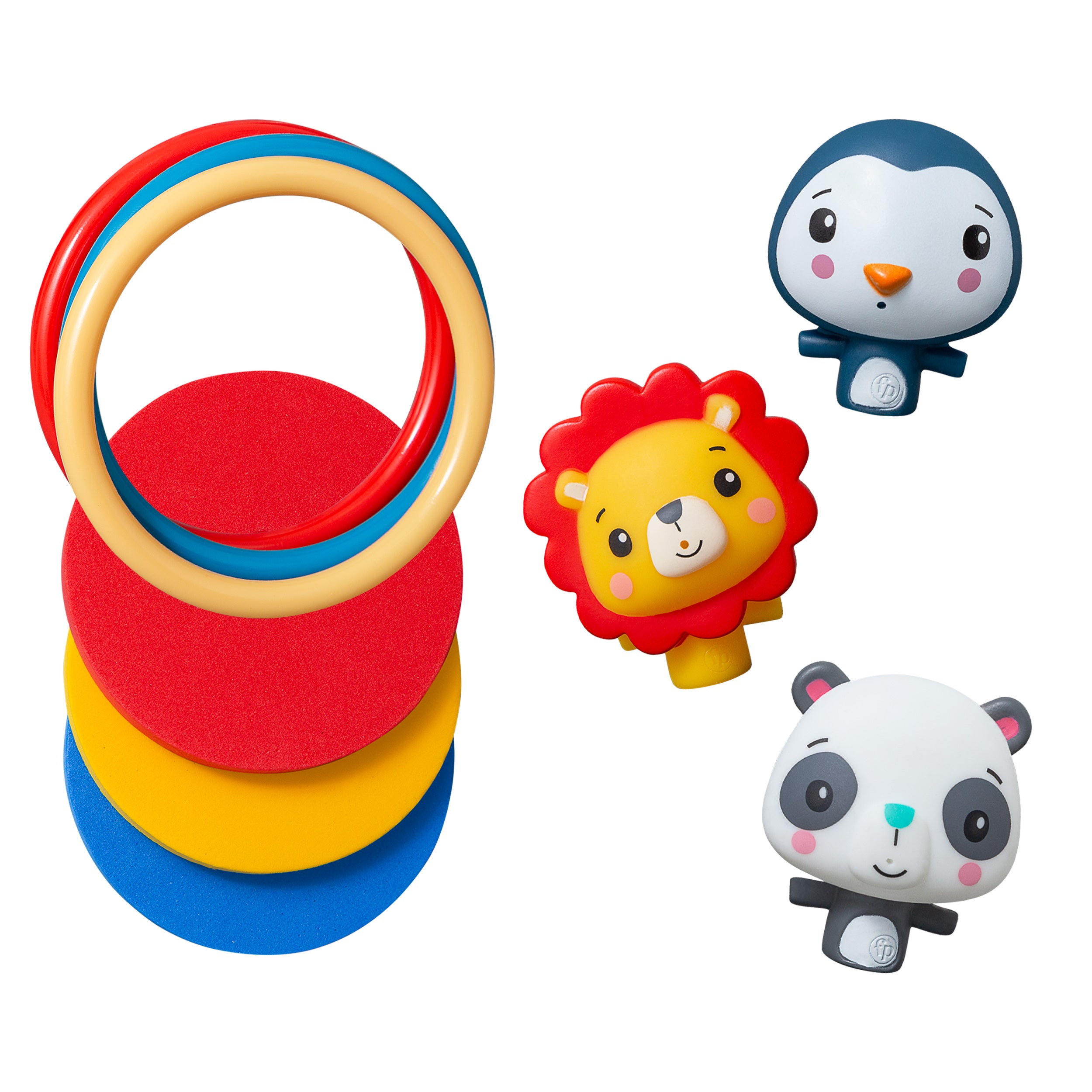 Smart Care Fisher-Price Floating Animal Ring Toss Set for Babies