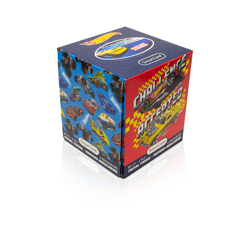 Hot Wheels Tissue Box - 85 Count 2 Ply