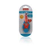 Brush Buddies - Fisher Price Toddler Toothbrush with Teething Ring