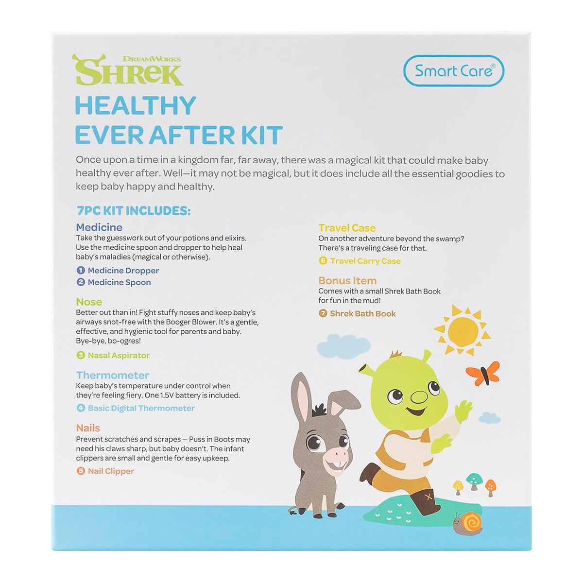 Shrek Healthy Ever After Baby Healthcare Kit, 7PC