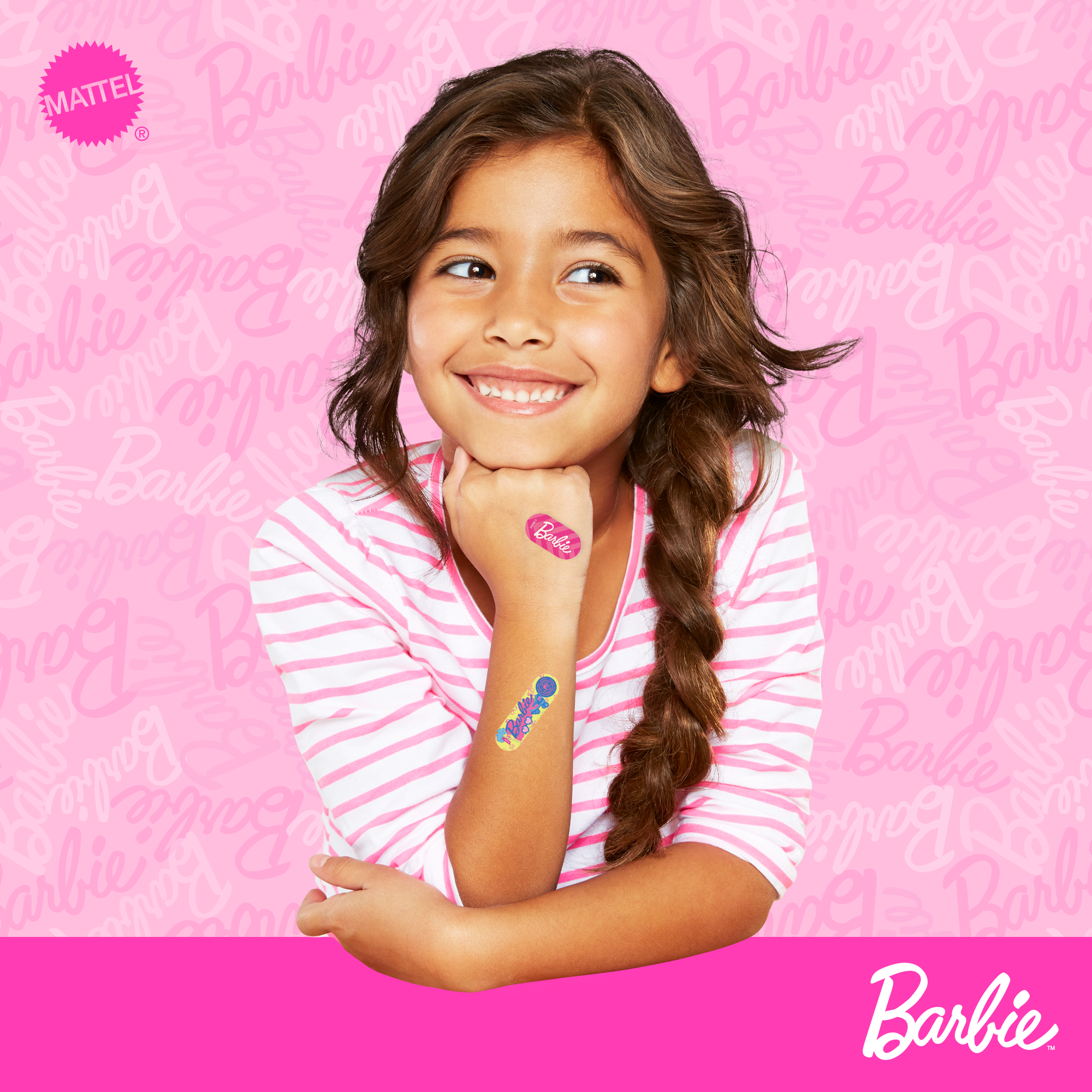 Barbie Latex-Free Bandages, 100CT