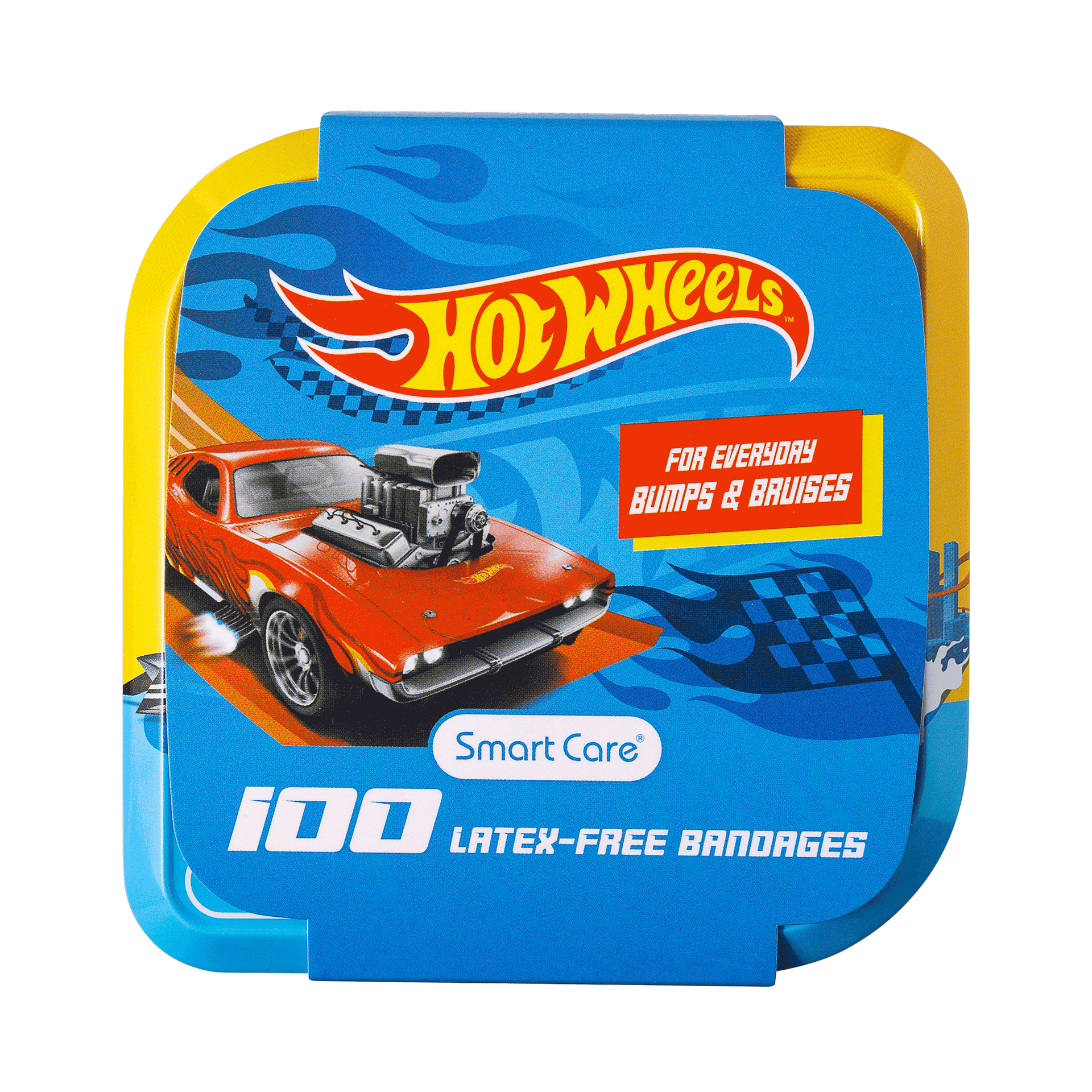 Smart Care Hot Wheels Latex-Free Bandages, 100CT