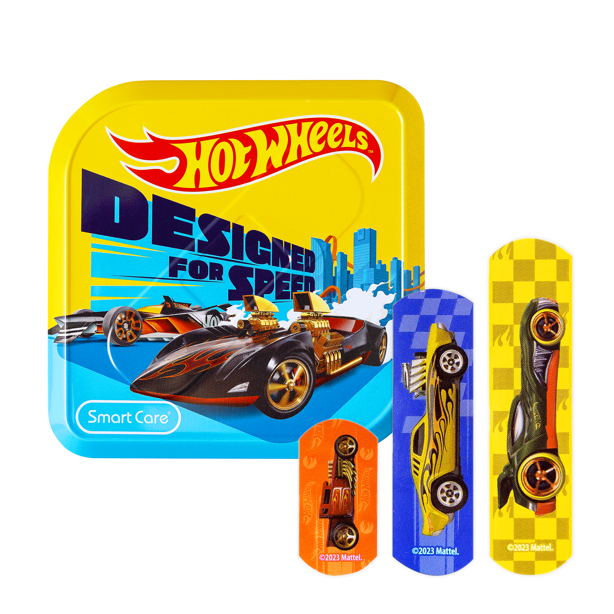 Hot Wheels Latex-Free Bandages, 100CT