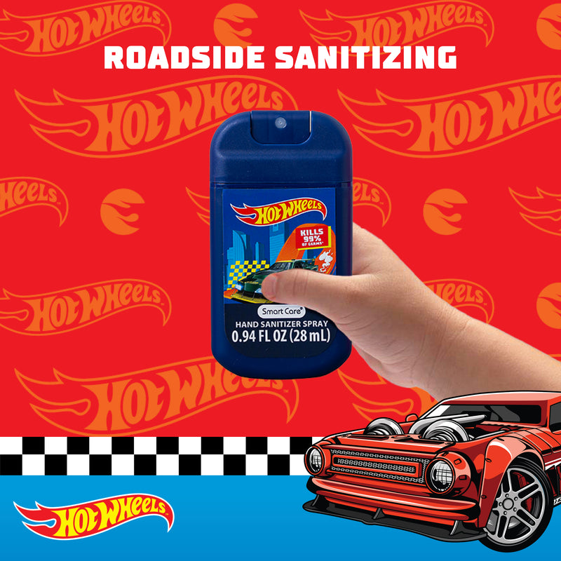 Smart Care Hot Wheels Hand Sanitizer Spray for Children, 3 Pack