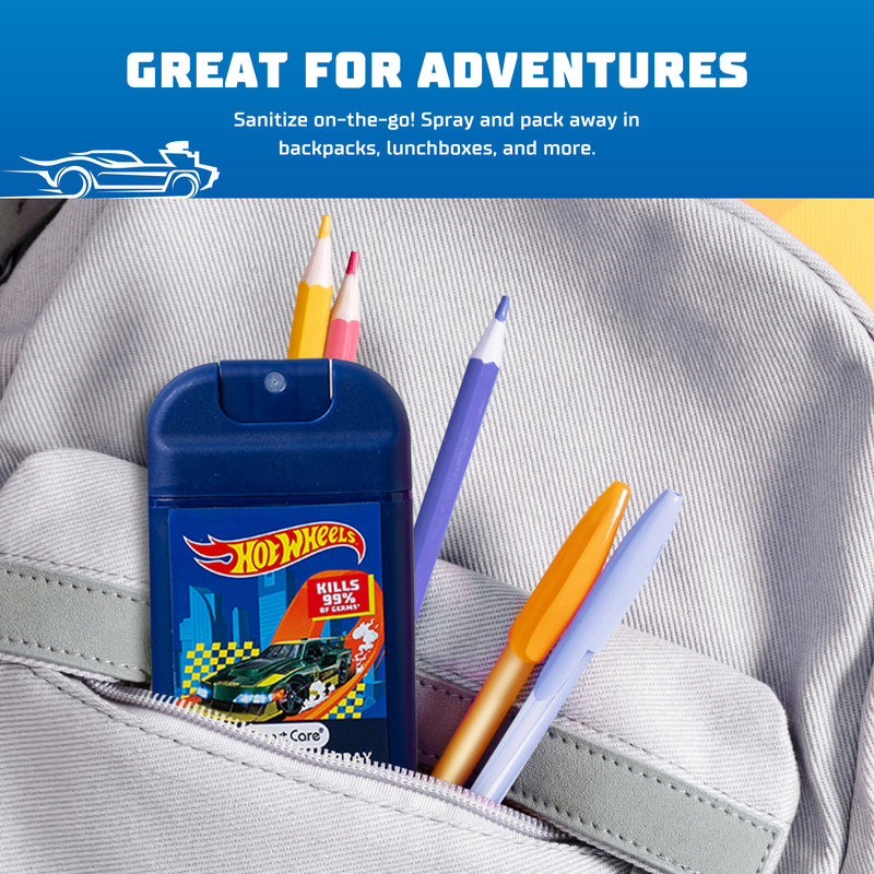 Smart Care Hot Wheels Hand Sanitizer Spray for Children, 3 Pack