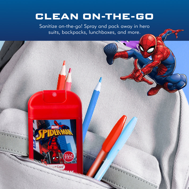 Smart Care Spider-Man Hand Sanitizer Spray for Children, 3 Pack
