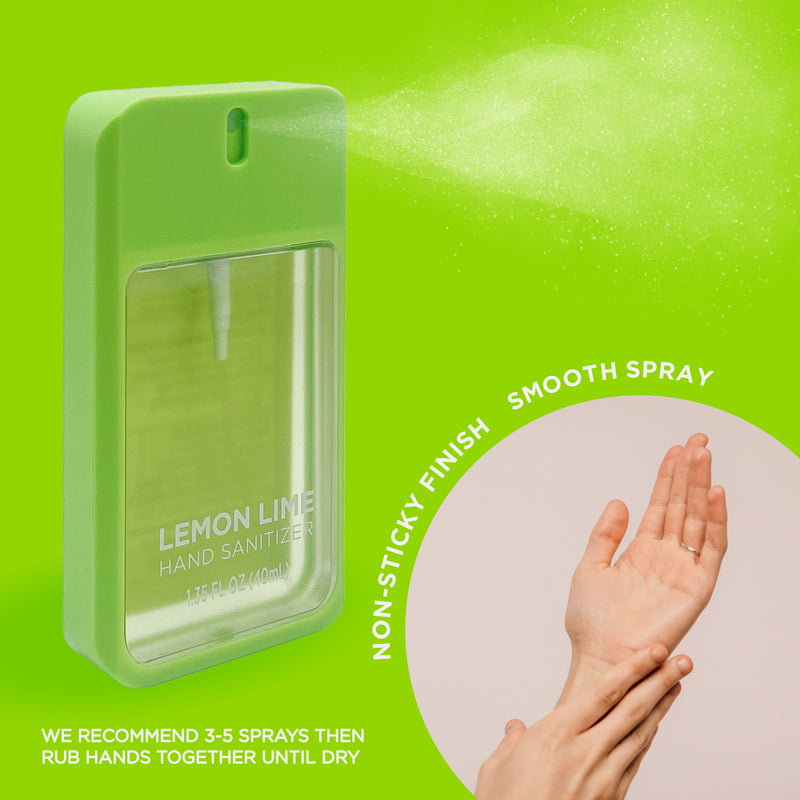 Lemon Lime Hand Sanitizer Spray