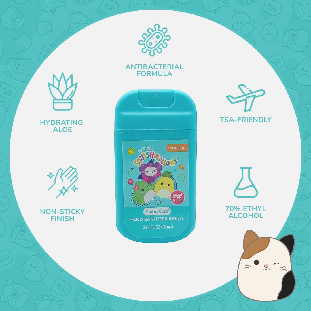 Squishmallows Hand Sanitizer, 3PK