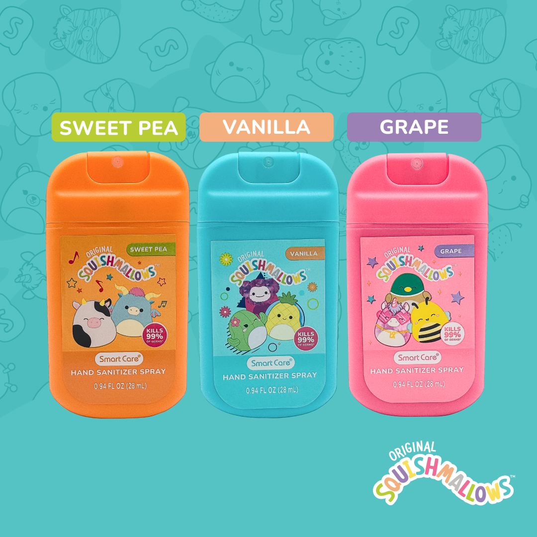 Squishmallows Hand Sanitizer, 3PK