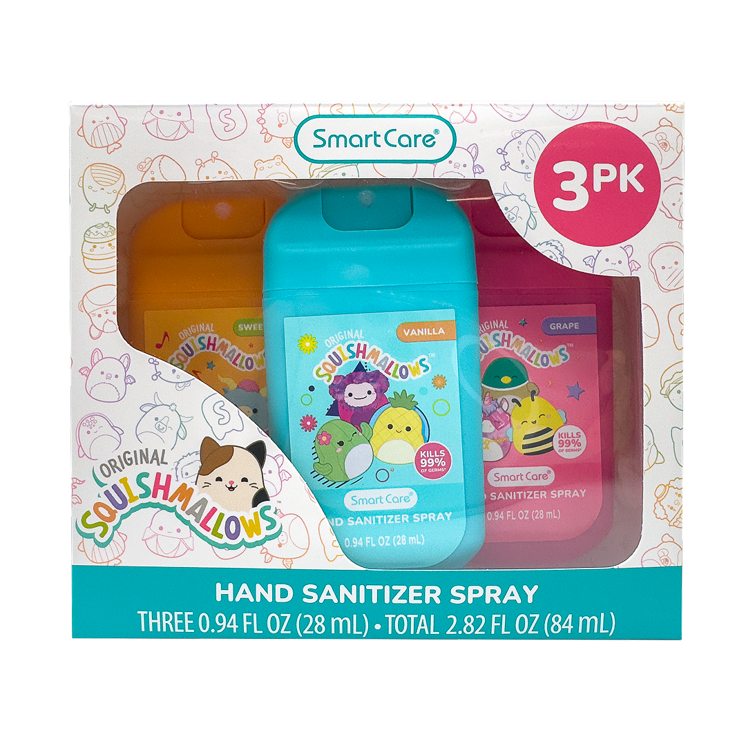 Squishmallows Hand Sanitizer, 3PK