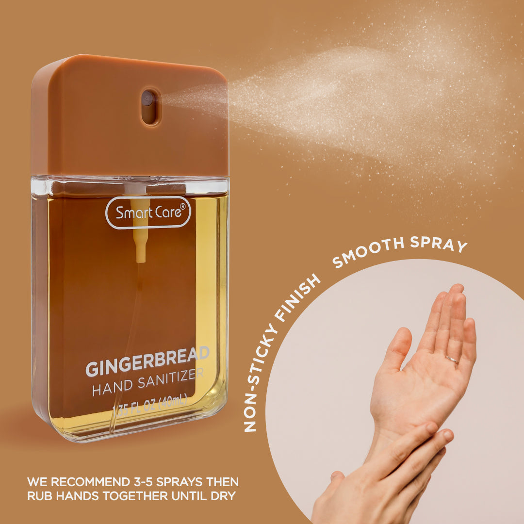 Gingerbread Hand Sanitizer Spray – Smart Care