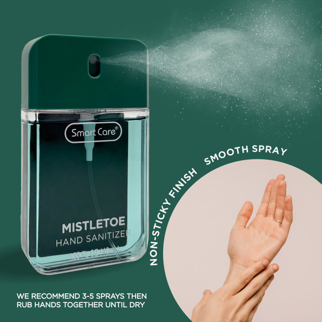 Mistletoe Hand Sanitizer Spray – Smart Care
