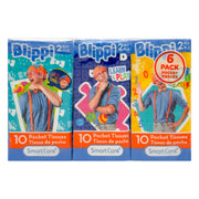 Blippi 2-Ply Facial Pocket Tissues, 6PK
