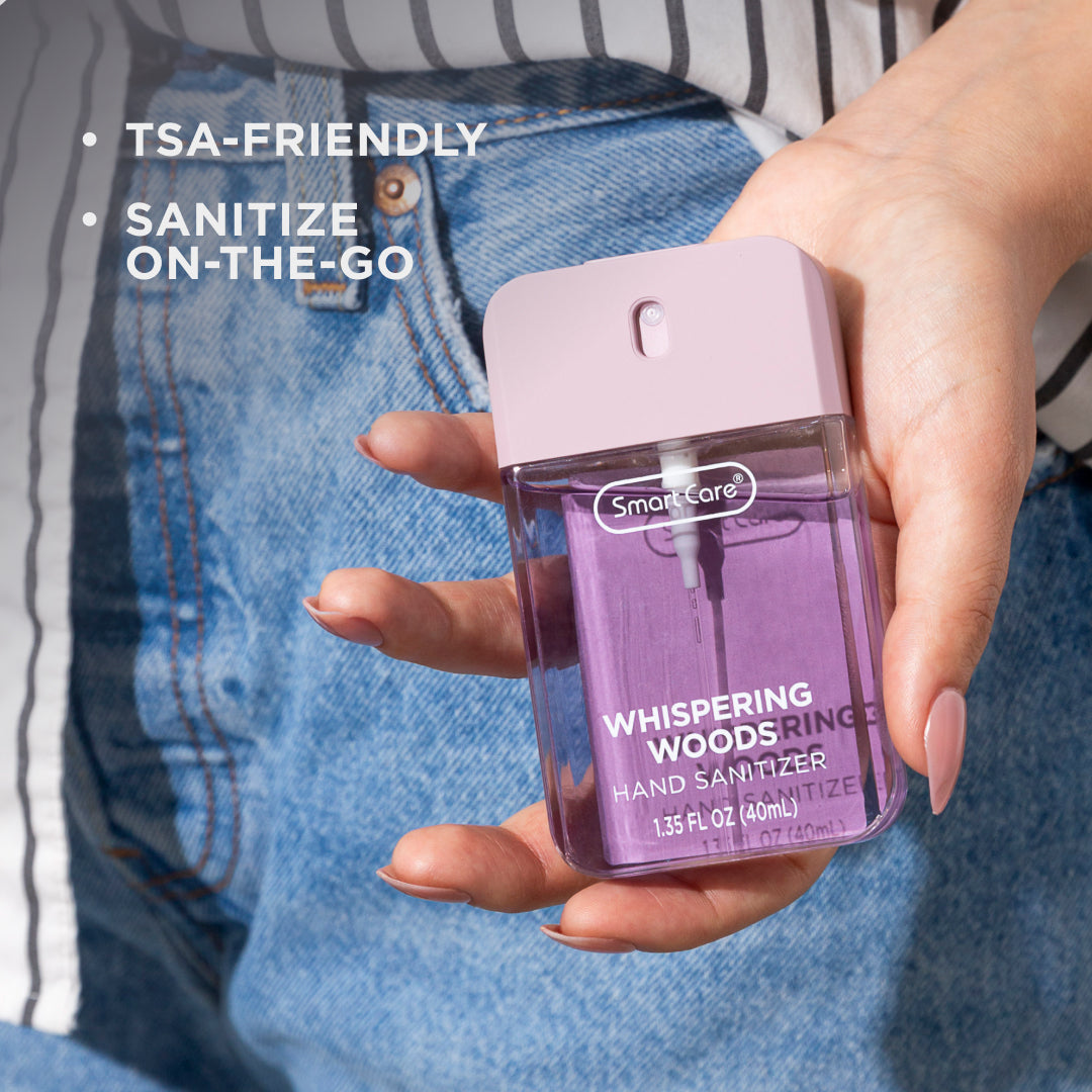 Smart Care Whispering Woods Hand Sanitizer Spray, 1.35oz