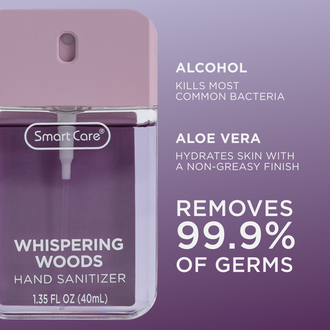 Smart Care Whispering Woods Hand Sanitizer Spray, 1.35oz
