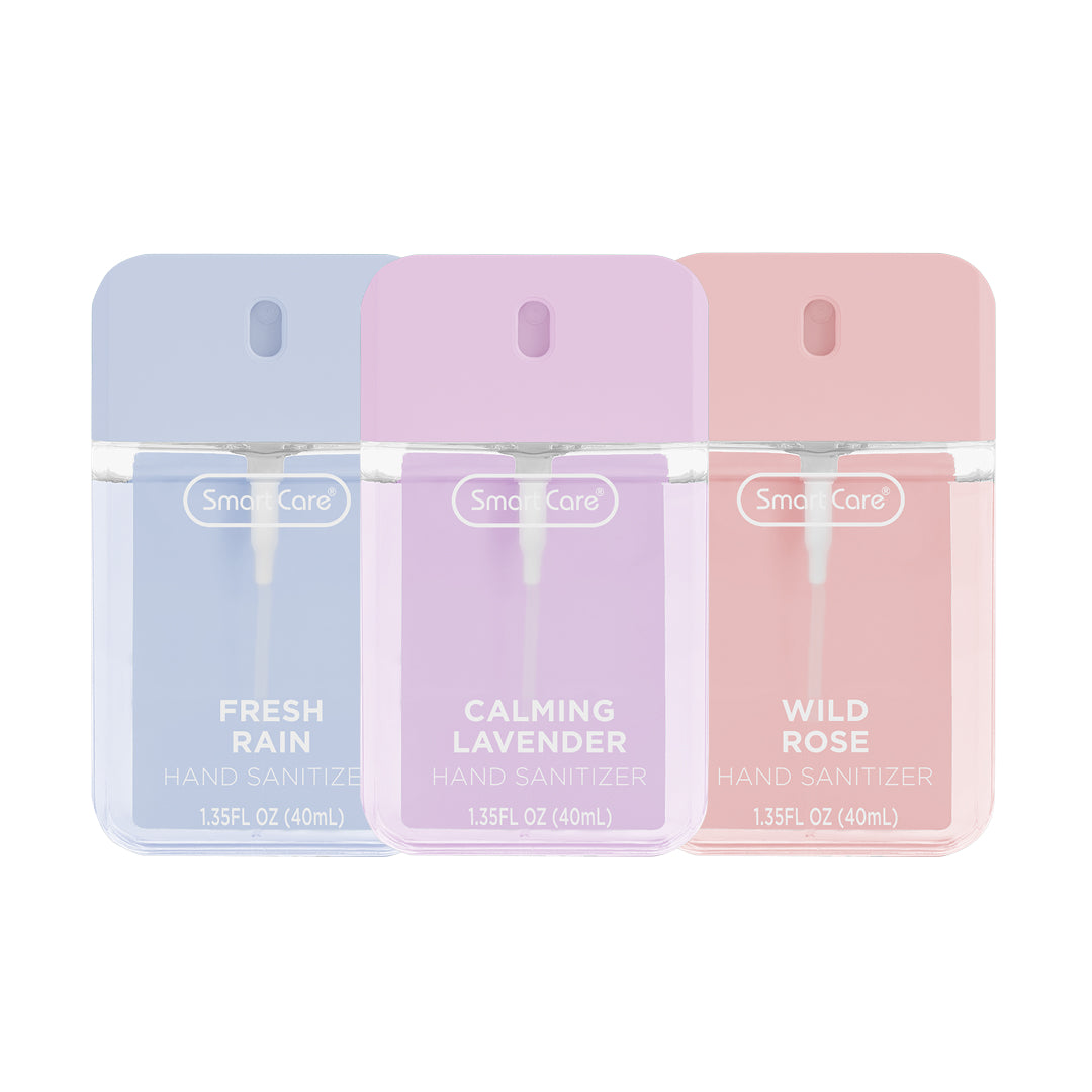 Floral Fresh Hand Sanitizer Sprays, 3PK