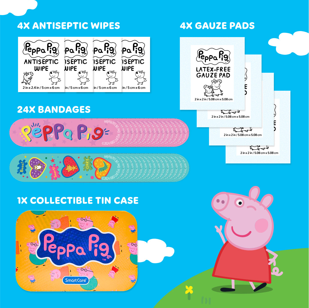 Peppa Pig First Aid Kit 33PC – Smart Care