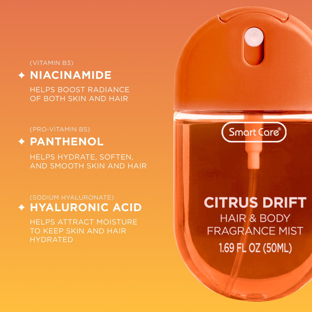 Citrus Drift Luxury Hair and Body Mist, 1.69oz