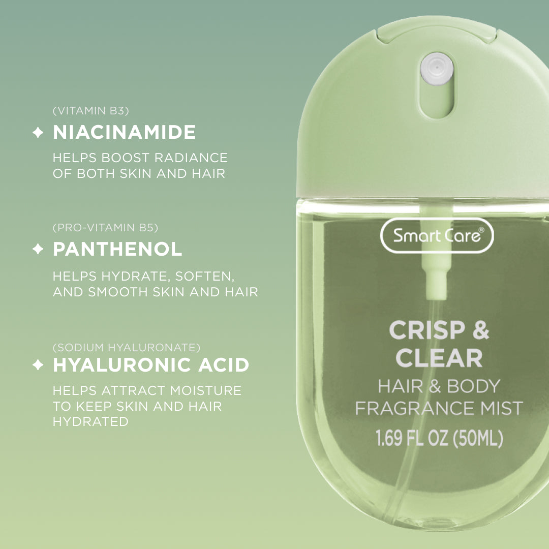 Crisp & Clear Luxury Hair and Body Mist, 1.69oz