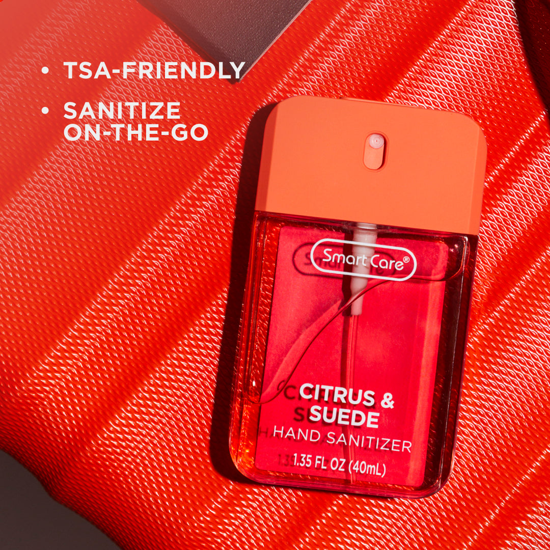 Smart Care Citrus & Suede Hand Sanitizer Spray, 1.35oz