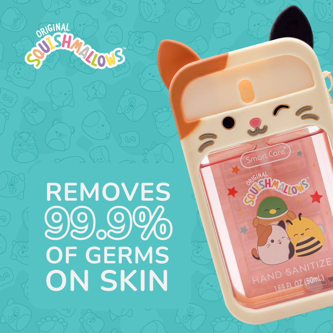 Squishmallows Cam Hand Sanitizer Spray with Case