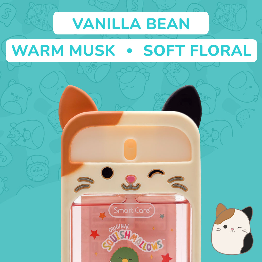 Squishmallows Cam Hand Sanitizer Spray with Case
