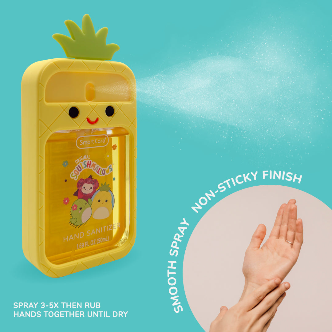 Squishmallows Maui Hand Sanitizer Spray with Case