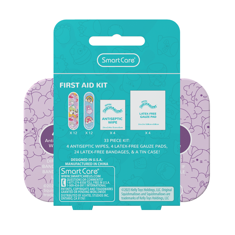 Squishmallows First Aid Kit 33PC