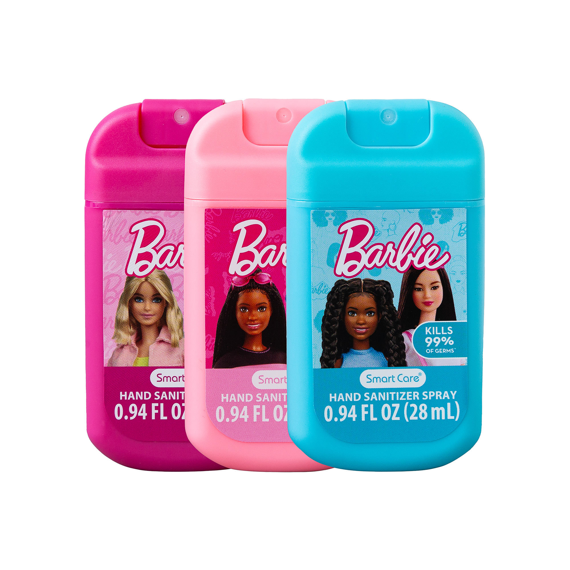 Barbie Hand Sanitizer Spray, 3 Pack