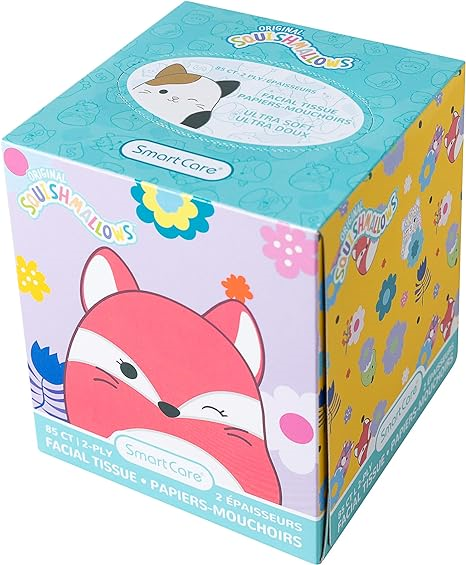 Squishmallows Facial Tissue 85CT