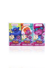 Smart Care Trolls Pocket Facial Tissues 6 Pack - Smart Care