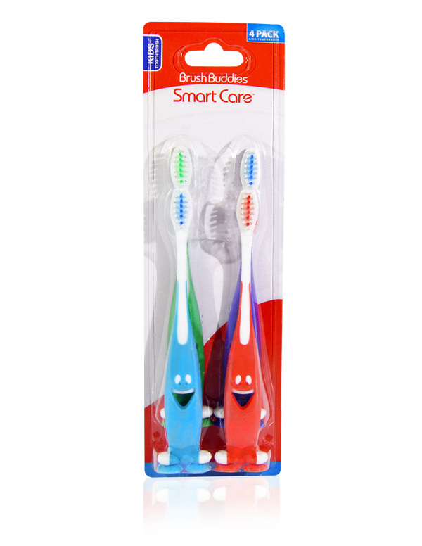Smart Care Kids Toothbrush 4 Pack - Smart Care