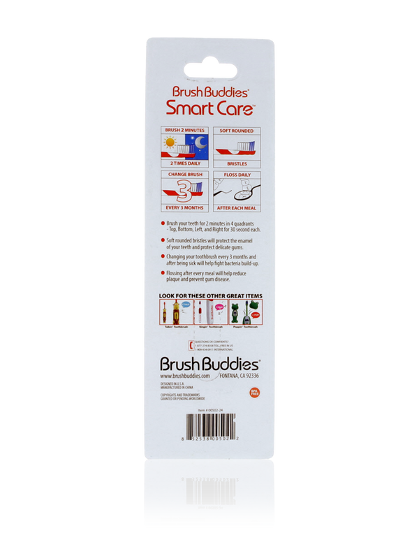 Smart Care Kids Toothbrush 4 Pack - Smart Care