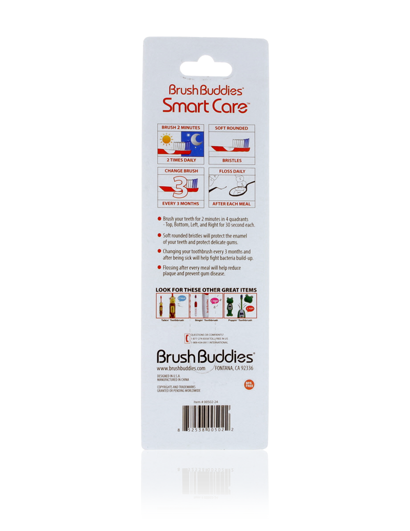 Smart Care Kids Toothbrush 4 Pack - Smart Care