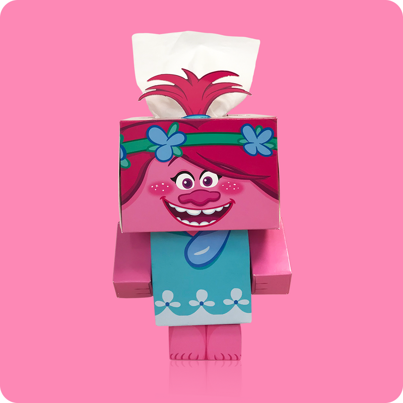 Trolls Mini Cube Tissue Box - Smart Care