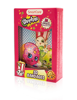 Smart Care Shopkins Character Bandages 20 Count - Smart Care