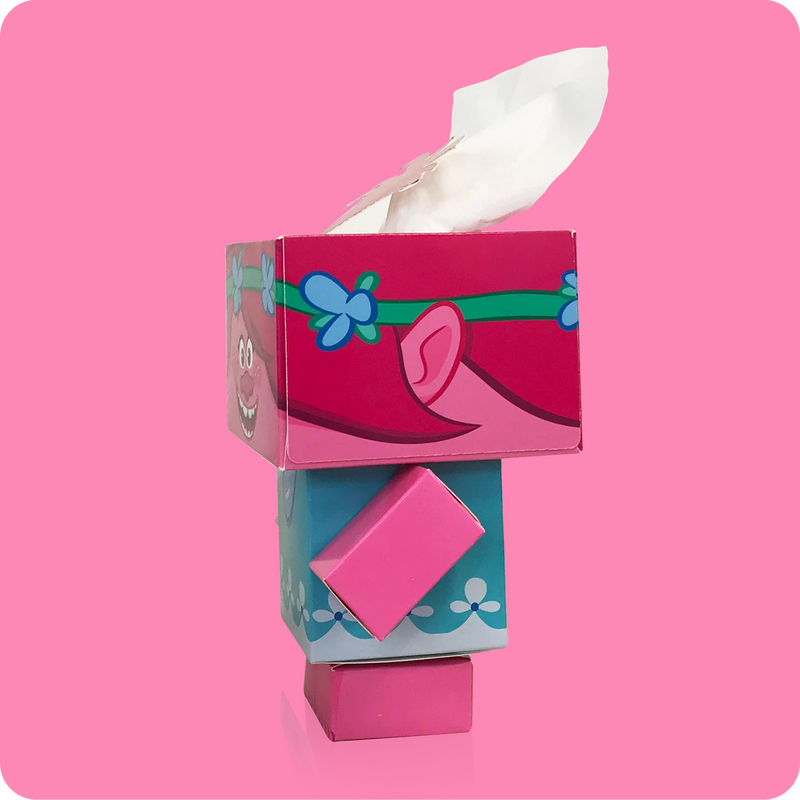 Trolls Mini Cube Tissue Box - Smart Care
