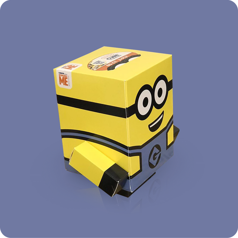 Minions Cube Tissue Box - Case Pack 24 - Smart Care