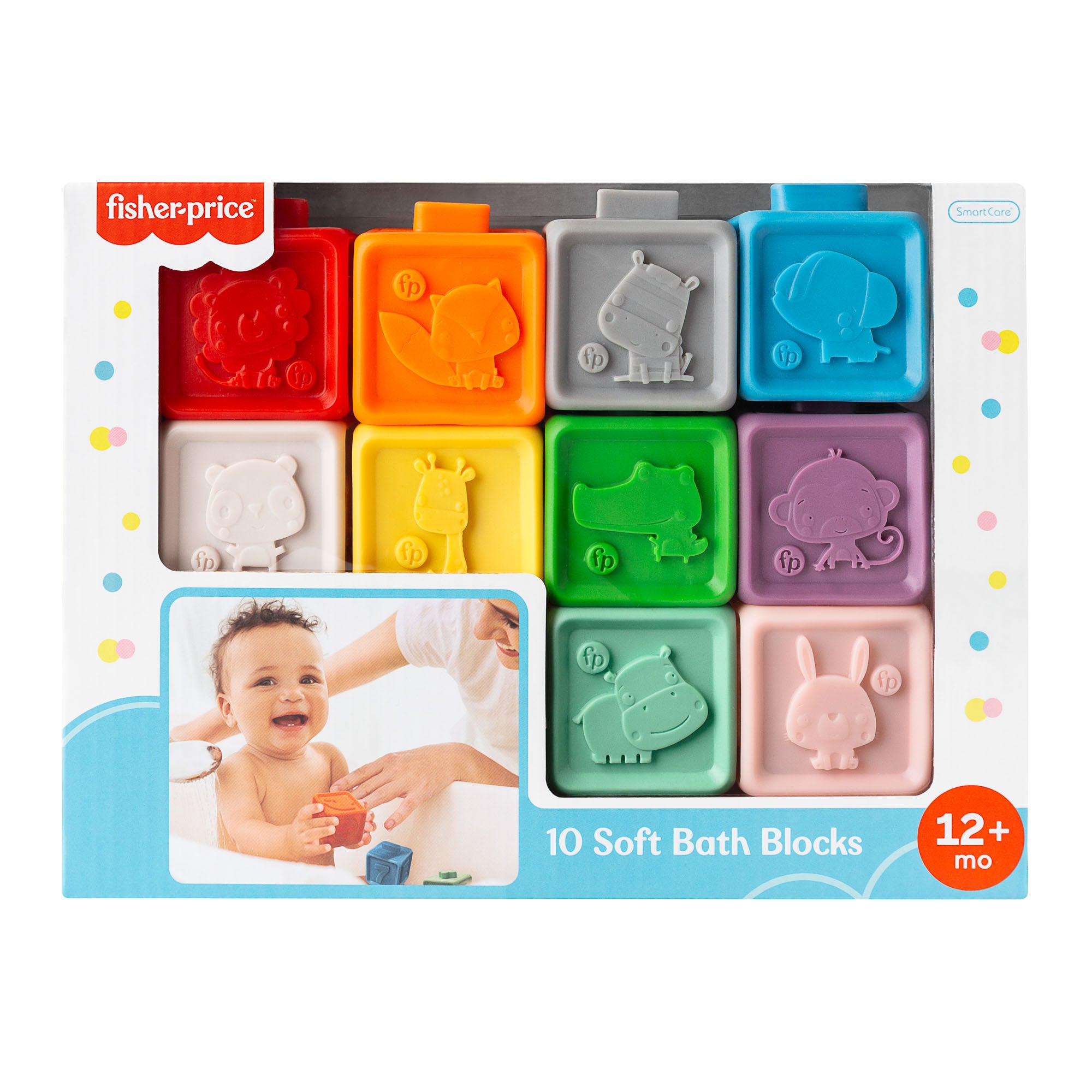 Fisher-Price 10-Piece Bath Blocks