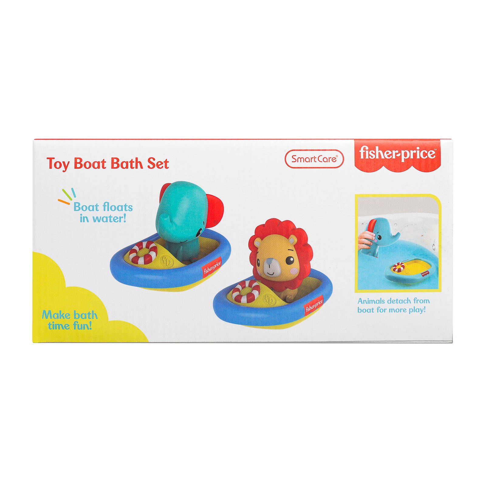 Fisher Price 2 Piece Toy Boat Bath Set Smart Care