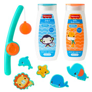 Fisher-Price 8-Piece Fishing Baby Bath Gift Set