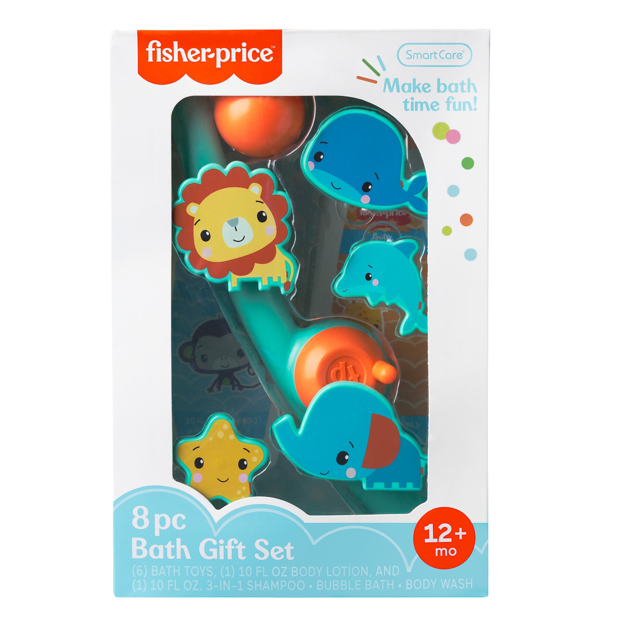 Fisher-Price 8-Piece Fishing Baby Bath Gift Set