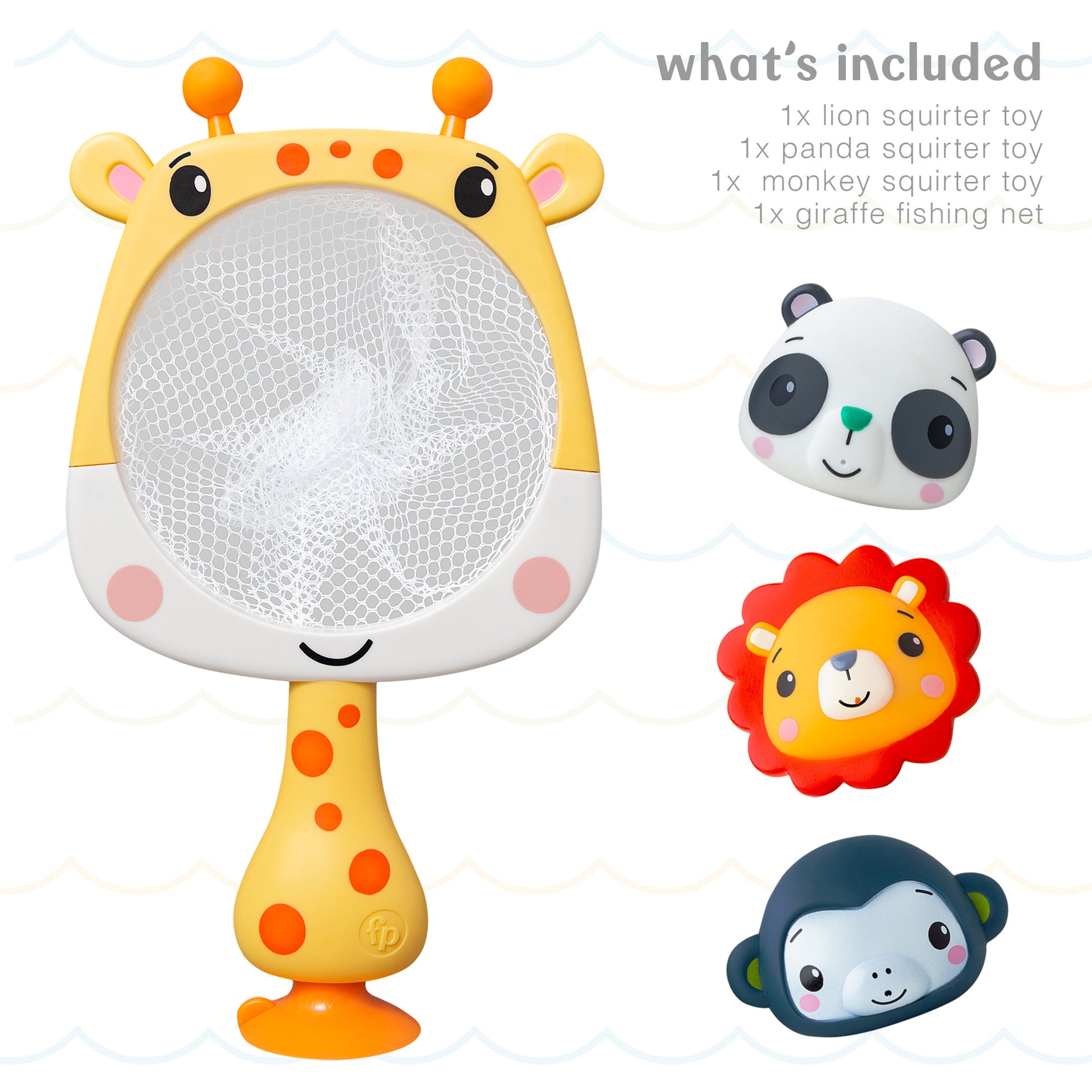 Fisher-Price Bath Fishing Net & Squirter Toys – Smart Care