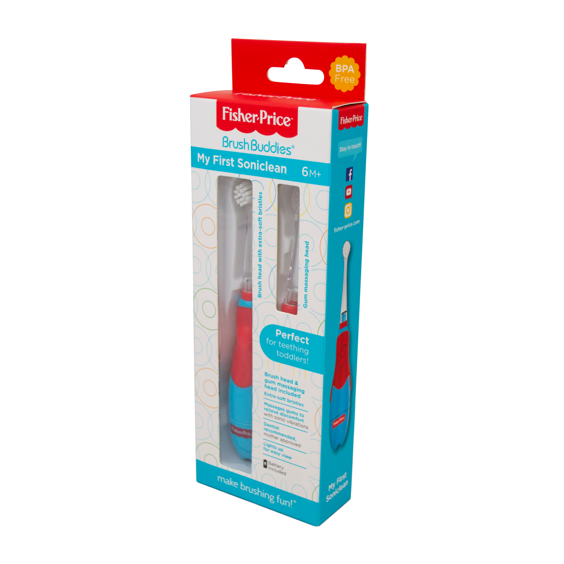 Brush Buddies Fisher Price - My First Soniclean