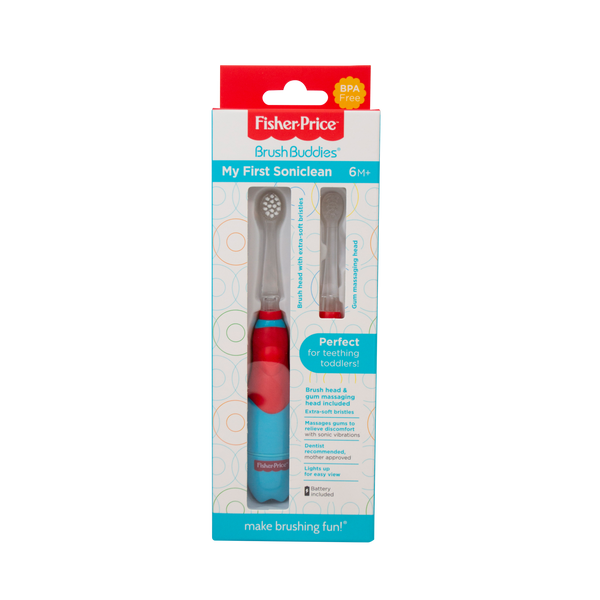 Brush Buddies Fisher Price - My First Soniclean (2 Pack)