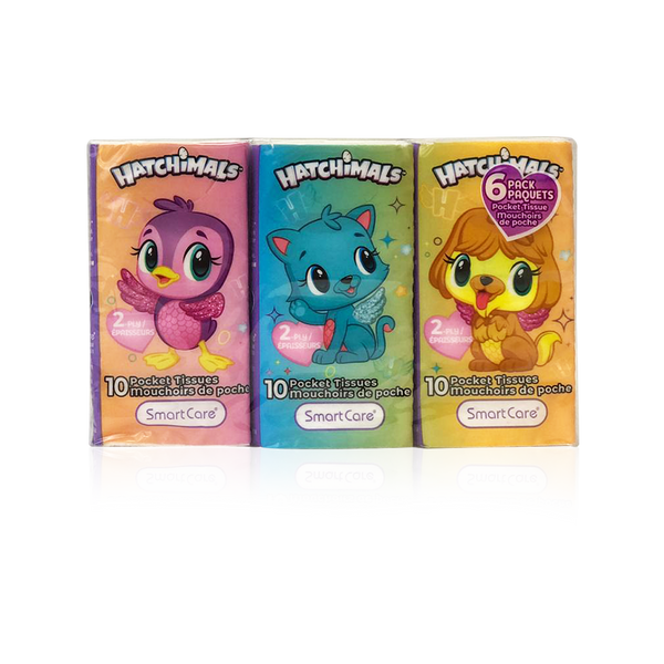 Hatchimals Pocket Tissue 6 pack